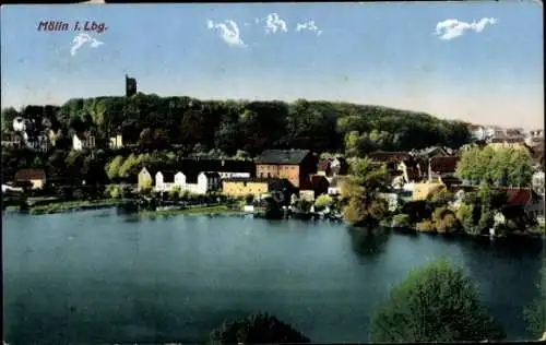 Ak Mölln in Lauenburg, Panorama