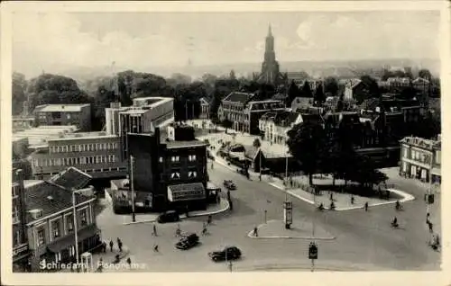 Ak Schiedam Südholland Niederlande, Panorama