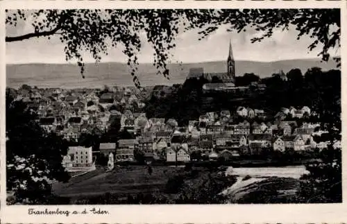 Ak Frankenberg an der Eder Hessen, Gesamtansicht