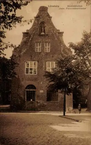 Ak Lüneburg in Niedersachsen, Stadtbibliothek, Ehemaliges Franziskanerkloster