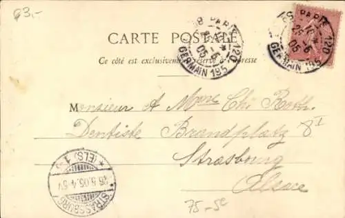 Ak Paris V, Basilique de Ste Clotilde