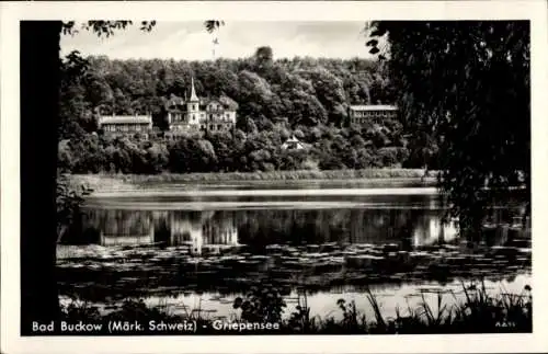 Ak Buckow in der Märkischen Schweiz, Wilhelmshöhe und Griepensee