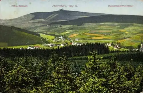 Ak Oberwiesenthal im Erzgebirge, Fichtelberg, Fichtelberghaus