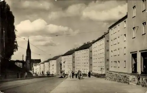 Ak Frankfurt an der Oder, Bahnhofstraße