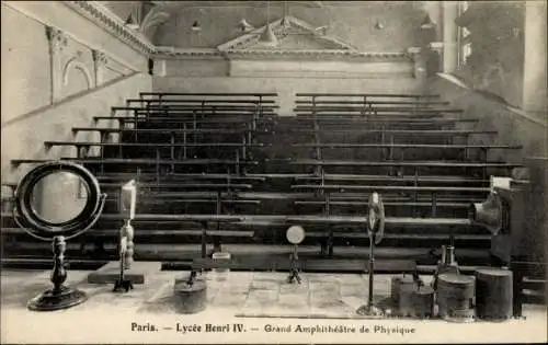 Ak Paris V, Lycée Henri IV, Grand Amphitheatre of Physics