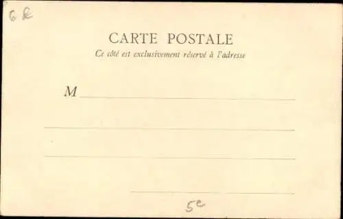 Ak Paris V, Eingang zur römischen Arena, Rue Monge