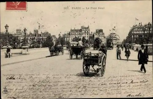 Ak Paris IV, Pont Neuf