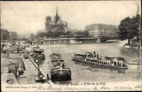 Ak Paris IV, Ile de la Cité