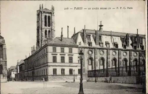 Ak Paris IV, Lycée Henri IV