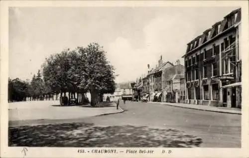 Ak Chaumont Haute-Marne, Place Bel-Air