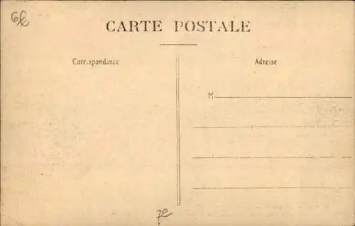 Ak Paris VII, Rue de Bourgogne, Die große Seineflut am 28. Januar 1910