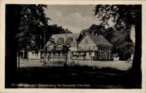 Ak Elberfeld Wuppertal, Park Restaurant Freudenberg, Inh. Andreas Hermann