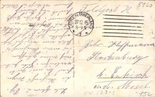 Ak Düren im Rheinland, Neue Kaserne