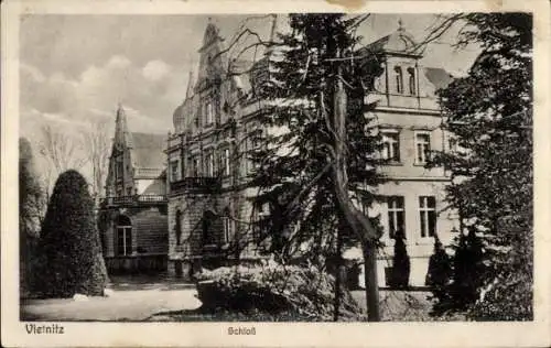 Ak Vietznitz Wiesenaue Havelland, Schloss