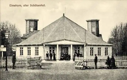 Ak Elmshorn in Schleswig Holstein, Der alte Schützenhof