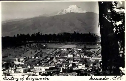 Ak Quito Ecuador, Panorama, Cayambe