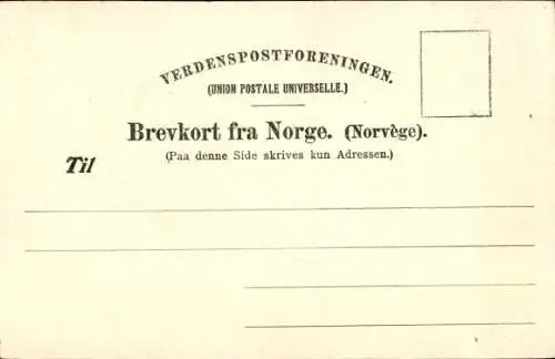 Ak Ålesund Aalesund Norwegen, Brand 1904