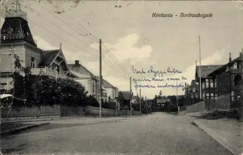 Ak Kristiania Christiania Oslo Norwegen, Nordraachsgade