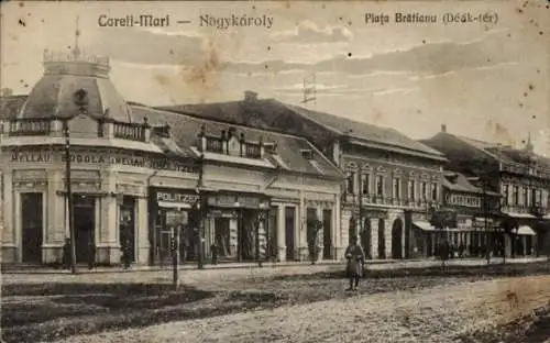 Ak Carei Nagykaroly Rumänien, Plata Brătianu