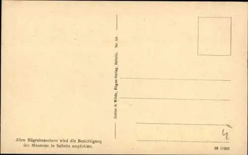 Ak Ostseebad Göhren auf Rügen, Straßenpartie