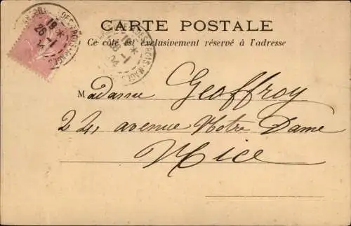 Wappen Litho Serbien, Frau in Volkstracht