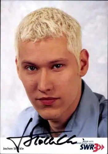 Ak Schauspieler Jochen Stöckle, Portrait, SWR3, Autogramm
