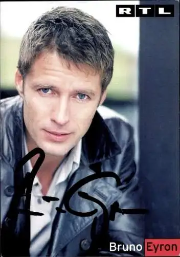Ak Schauspieler Bruno Eyron, Portrait, RTL, Autogramm