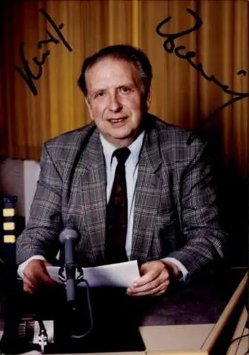 Ak Schauspieler Kurt Emmerich, Portrait, Autogramm