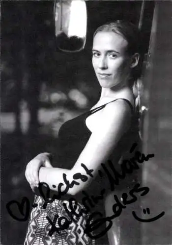 Ak Schauspielerin Kathrin-Maren Enders, Portrait, Autogramm