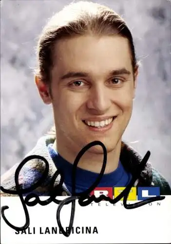 Ak Schauspieler Sali Landricina, Portrait, RTL, Autogramm