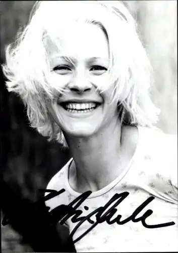 Ak Schauspielerin Kerstin Becke, Portrait, Autogramm