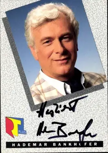 Ak Schauspieler Hademar Bankhofer, Portrait, Autogramm, RTL