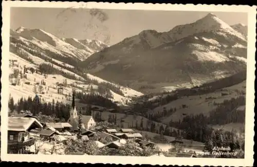 Ak Alpbach in Tirol, Teilansicht, Gallenberg, Winteransicht