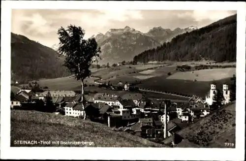 Ak Steinach am Brenner in Tirol, Gesamtansicht, Berge