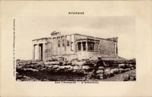 Ak Athen Griechenland, Akropolis, Erechtheion