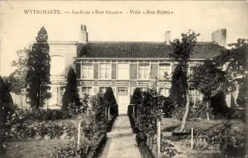 Ak Wytschaete Westflandern, Lusthuis Bon Repos, Villa