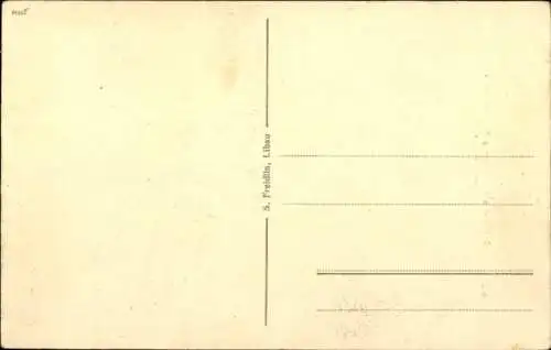 Ak Liepaja Libau Lettland, Denkmal zur Erinnerung des Einzuges der Deutschen