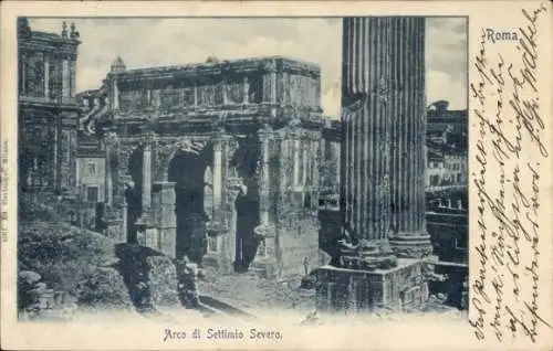 Ak Roma Rom Lazio, Arco di Settimio Severo