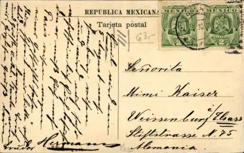 Ak Ciudad de Mexico Mexico City Mexiko Stadt, Chapultepec