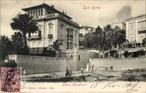 Ak San Remo Ligurien, Corso Cavallotti