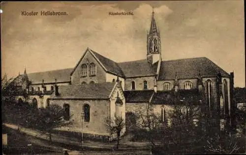 Ak Heilsbronn in Mittelfranken, Teilansicht, Kloster Heilsbronn