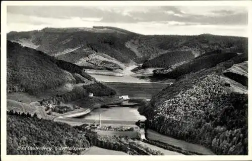 Ak Bad Lauterberg im Harz, Odertalsperre, Gaststätte zum Sperrdamm