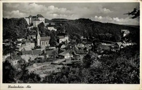 Ak Blankenheim an der Ahr Eifel, Gesamtansicht, Kirche