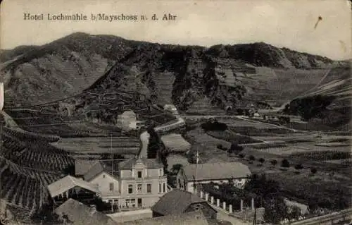 Ak Mayschoß an der Ahr, Hotel Lochmühle, Weinberge