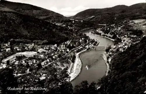 Ak Ziegelhausen Heidelberg am Neckar, Schlierbach-Aue, Campingplatz