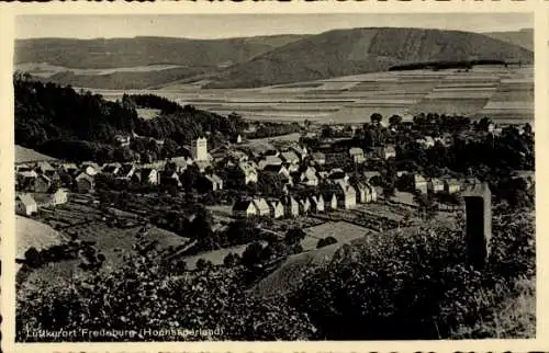 Ak Bad Fredeburg Schmallenberg im Sauerland, Panorama