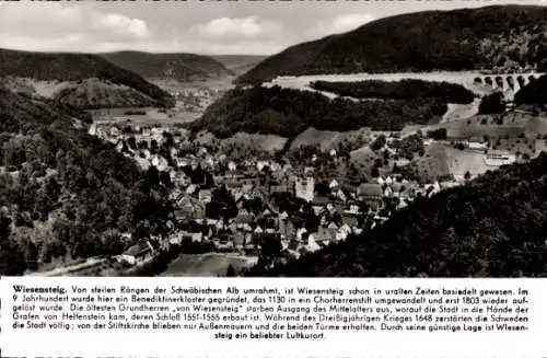 Ak Wiesensteig in Württemberg, Gesamtansicht