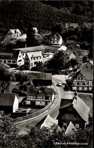 Ak Virneburg Rheinland Pfalz, Panorama vom Ort