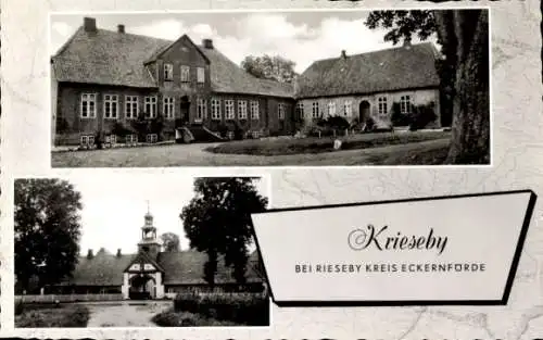 Ak Rieseby in Schleswig Holstein, Gut Krieseby