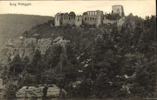 Ak Nideggen in der Eifel, Burg Nideggen